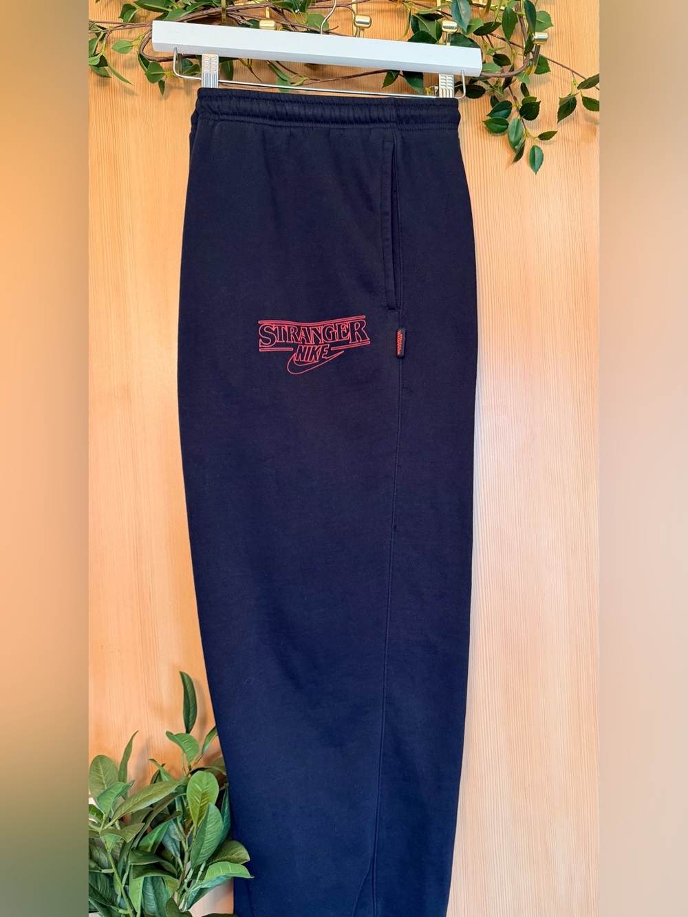 Nike x Stranger Things Black Fleece Jogger Sweatpants XXL